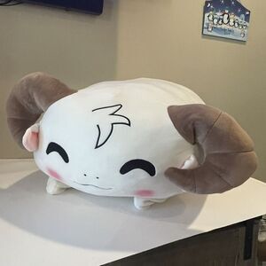 JSchlatt YouTooz‎ Ram Pillow Plush Rare 36" LARGE